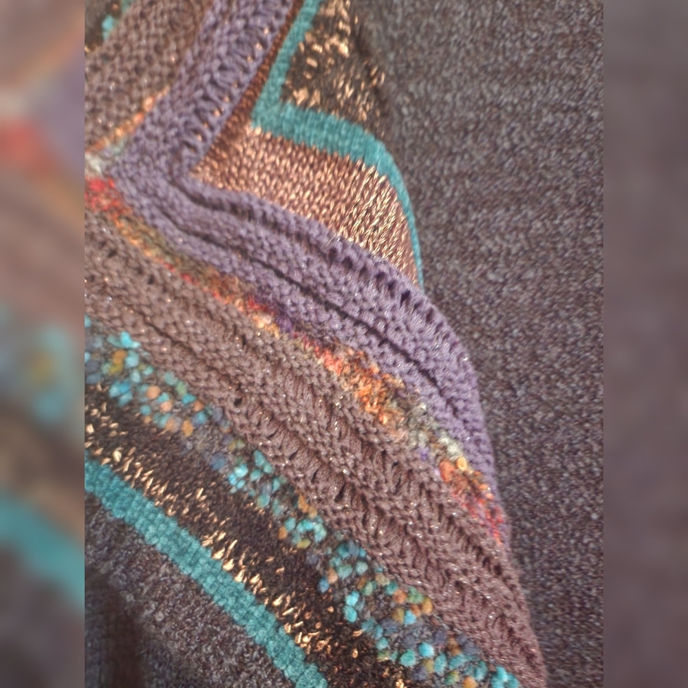 Soft Surroundings Boho Multicolored Flowy Open Fr… - image 6